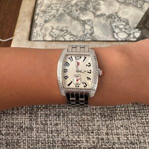 Michelle Watch stainless steel mini urban with diamonds